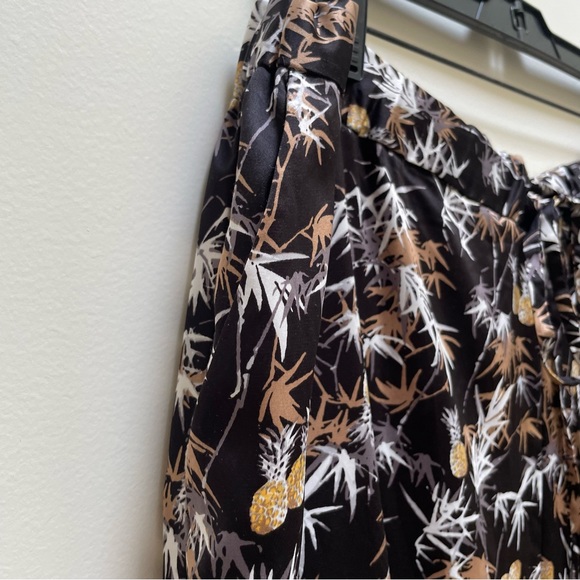 { Peter Som for Design Nation Pants } Pineapple Silk-style Pajama-style Pants - Picture 3 of 9